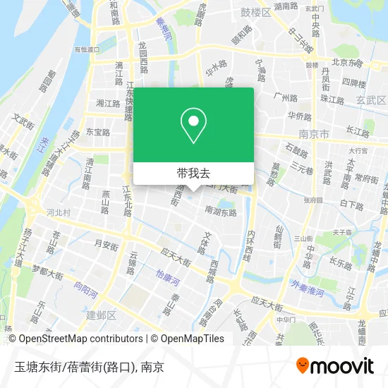 玉塘东街/蓓蕾街(路口)地图