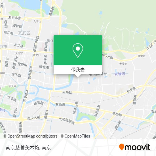 南京慈善美术馆地图