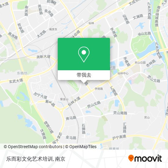 乐而彩文化艺术培训地图