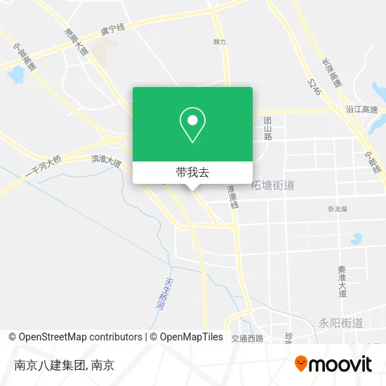 南京八建集团地图