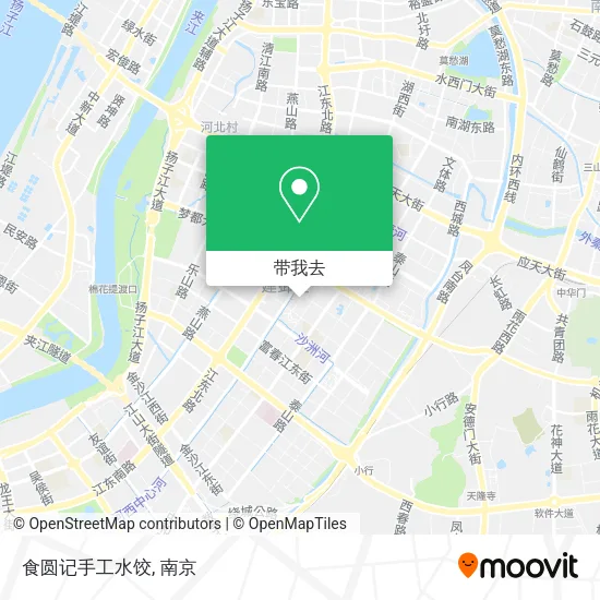 食圆记手工水饺地图