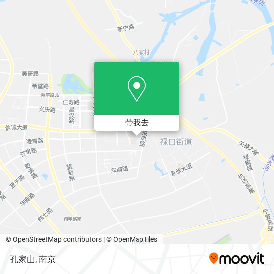 孔家山地图
