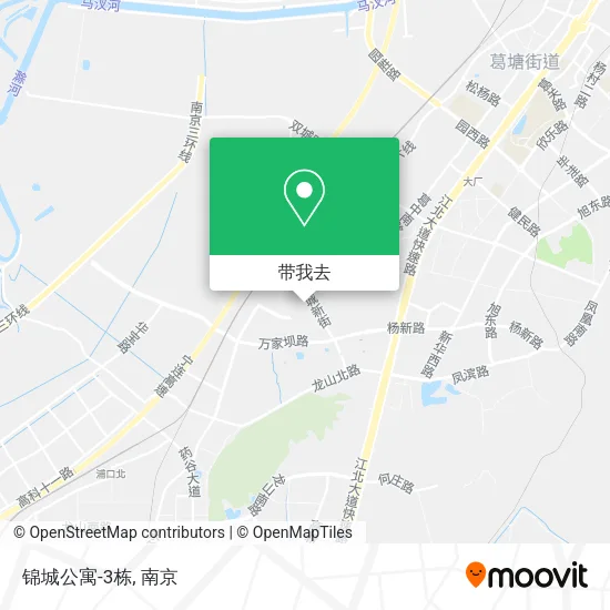 锦城公寓-3栋地图