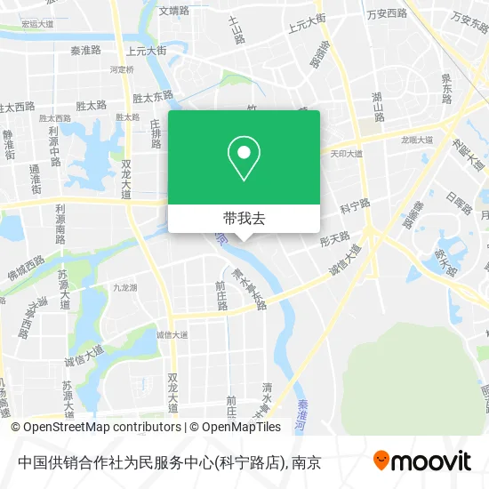 中国供销合作社为民服务中心(科宁路店)地图