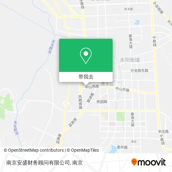 南京安盛财务顾问有限公司地图