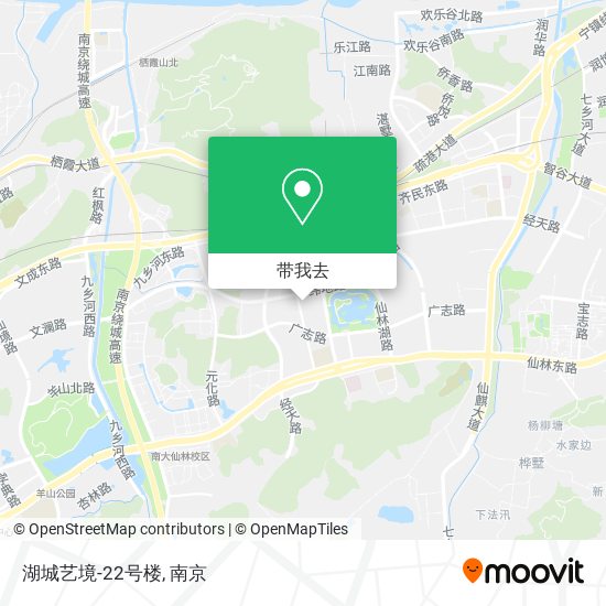 湖城艺境-22号楼地图