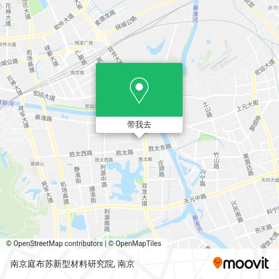 南京庭布苏新型材料研究院地图