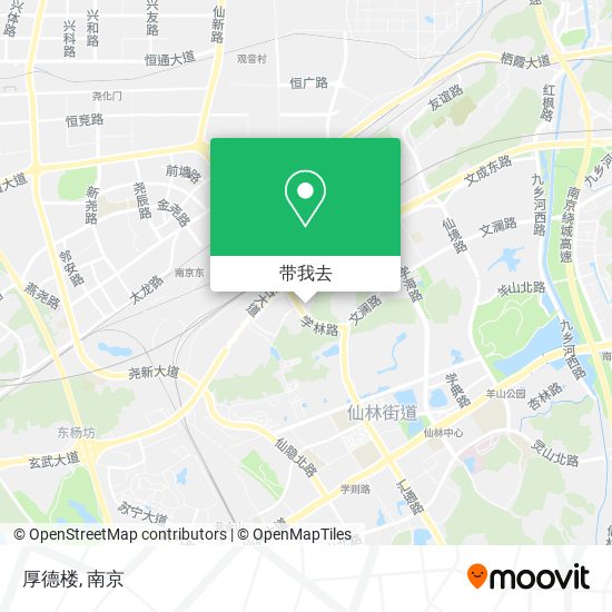 厚德楼地图
