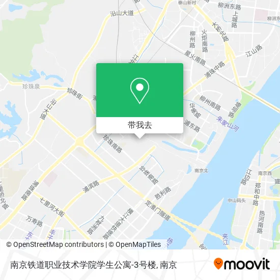 南京铁道职业技术学院学生公寓-3号楼地图