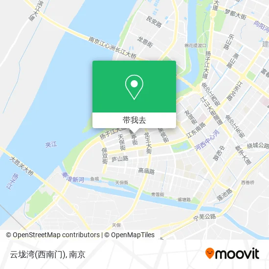 云垅湾(西南门)地图