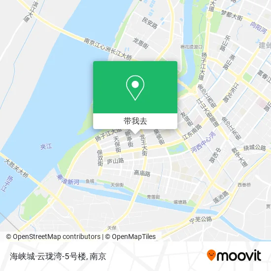 海峡城·云珑湾-5号楼地图