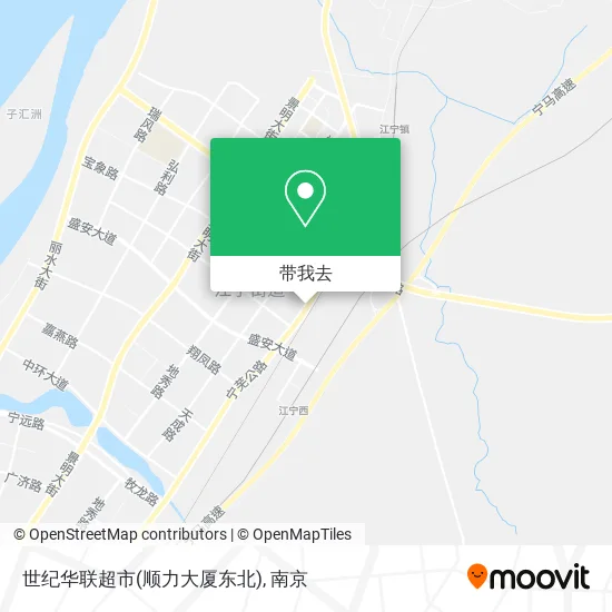 世纪华联超市(顺力大厦东北)地图