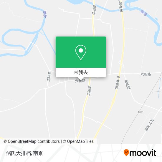 储氏大排档地图