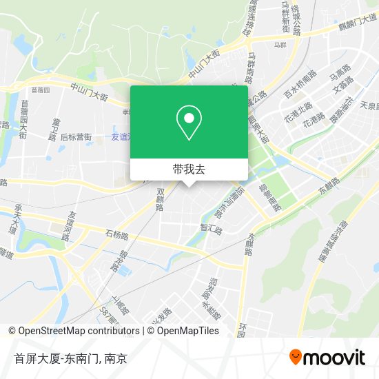 首屏大厦-东南门地图
