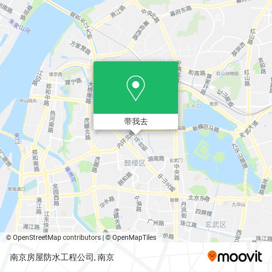 南京房屋防水工程公司地图