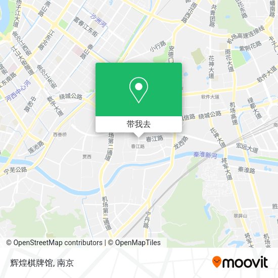 辉煌棋牌馆地图
