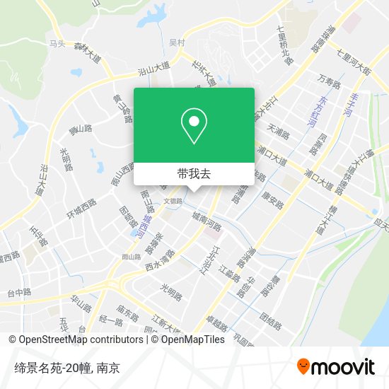 缔景名苑-20幢地图