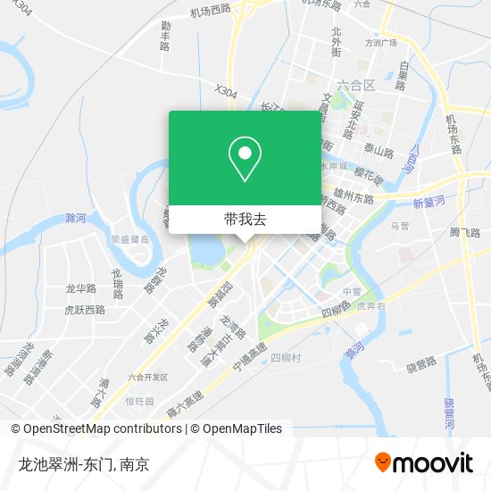 龙池翠洲-东门地图