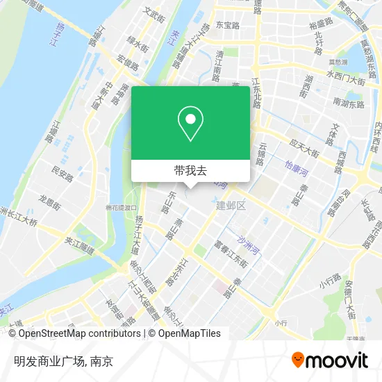 明发商业广场地图