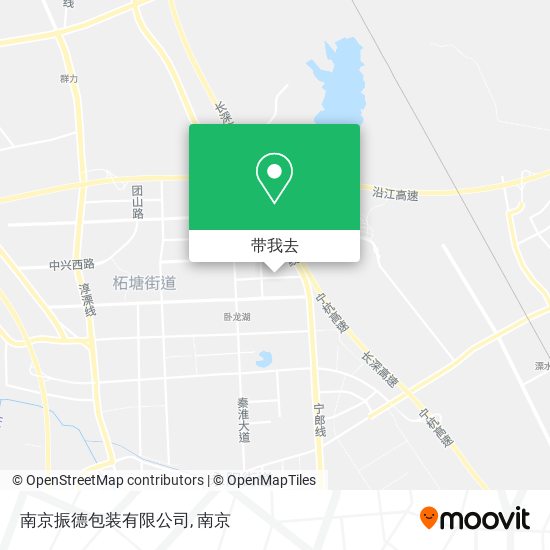 南京振德包装有限公司地图