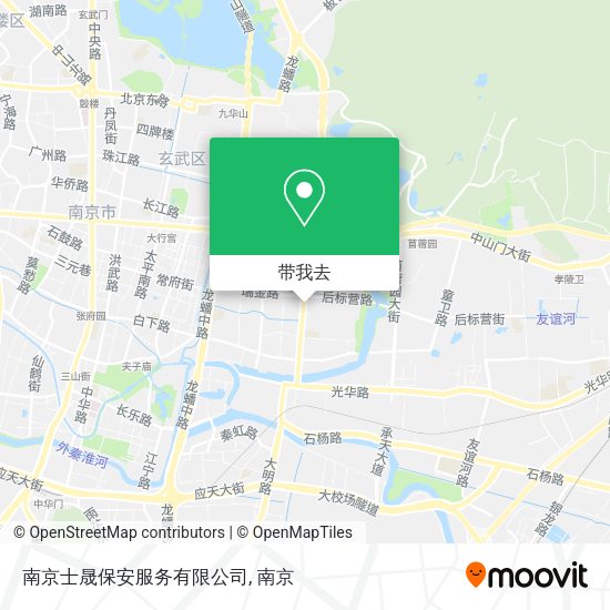 南京士晟保安服务有限公司地图