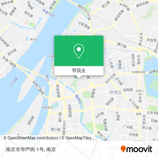 南京市华严岗-1号地图