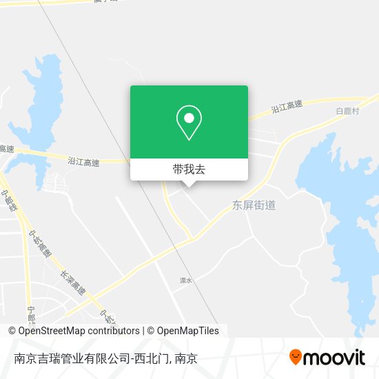南京吉瑞管业有限公司-西北门地图