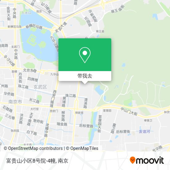 富贵山小区8号院-4幢地图
