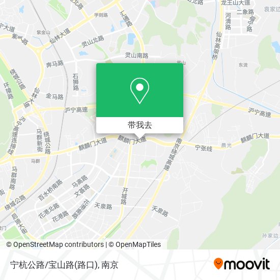 宁杭公路/宝山路(路口)地图