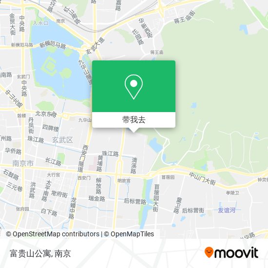 富贵山公寓地图
