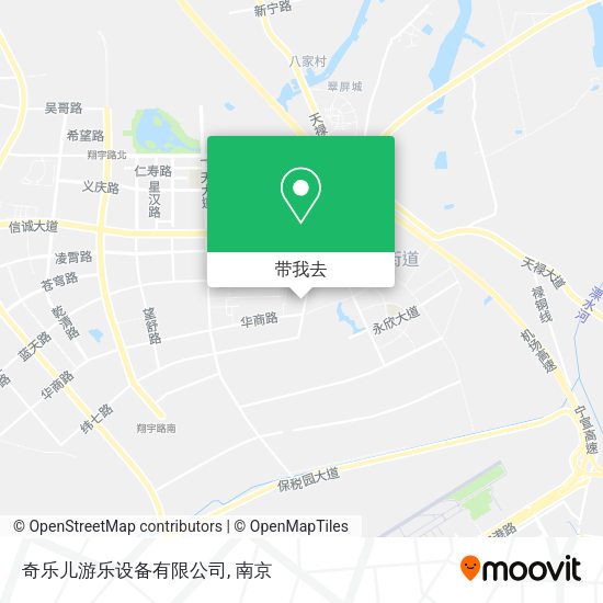 奇乐儿游乐设备有限公司地图