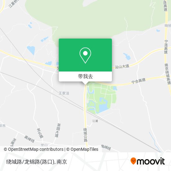 绕城路/龙锦路(路口)地图