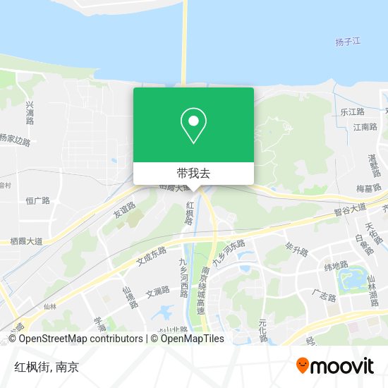 红枫街地图