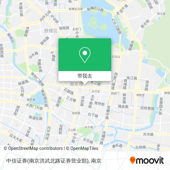 中信证券(南京洪武北路证券营业部)地图