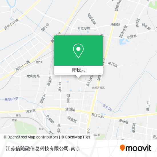 江苏信随融信息科技有限公司地图