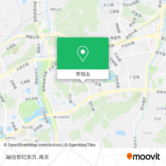 融信世纪东方地图