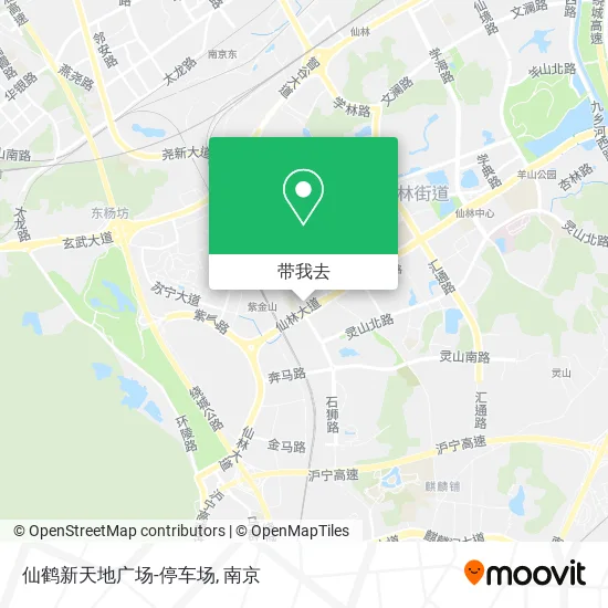 仙鹤新天地广场-停车场地图