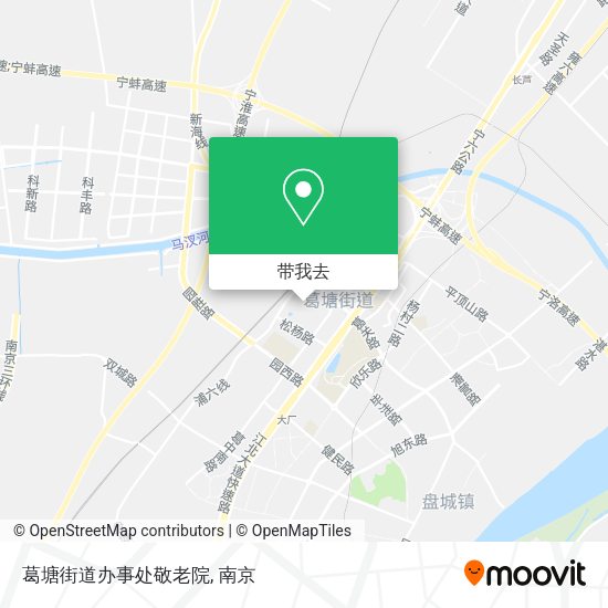 葛塘街道办事处敬老院地图