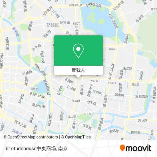 b1etudehouse中央商场地图