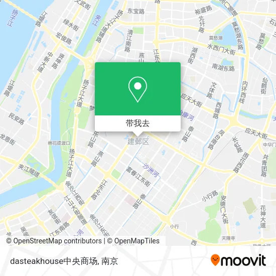 dasteakhouse中央商场地图
