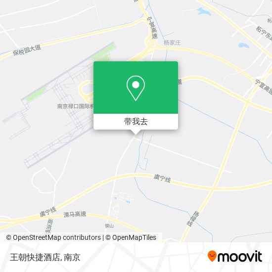 王朝快捷酒店地图