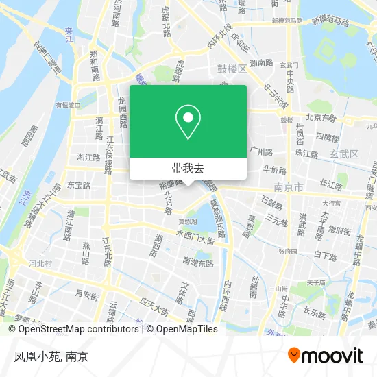 凤凰小苑地图