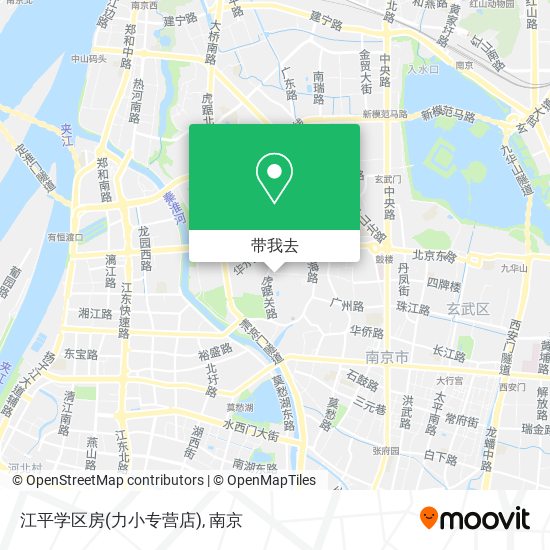 江平学区房(力小专营店)地图