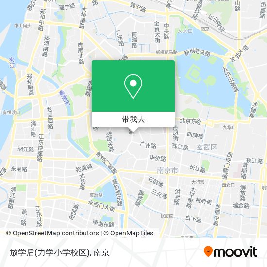 放学后(力学小学校区)地图