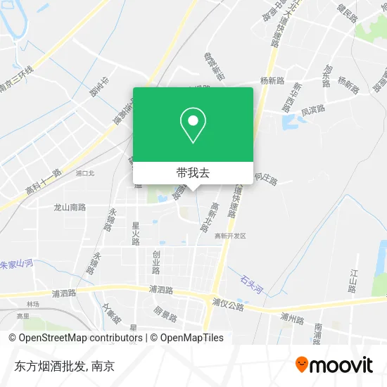 东方烟酒批发地图