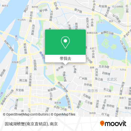 固城湖螃蟹(南京直销店)地图