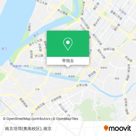 南京培堉(奥南校区)地图