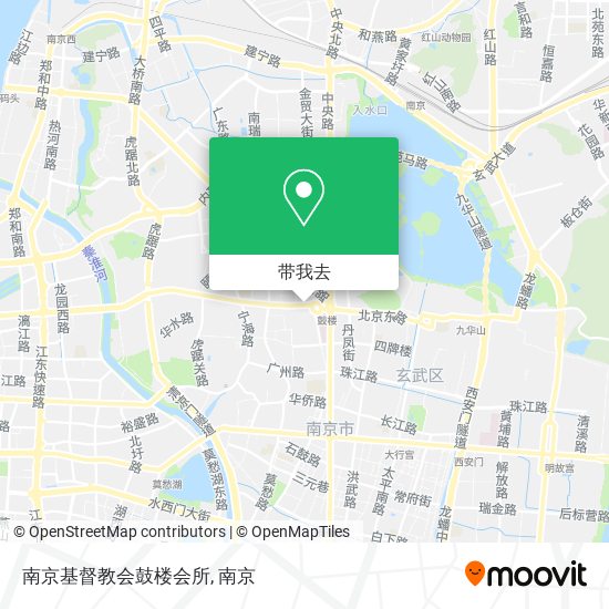 南京基督教会鼓楼会所地图