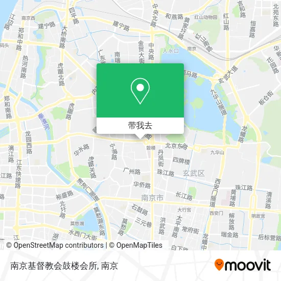 南京基督教会鼓楼会所地图