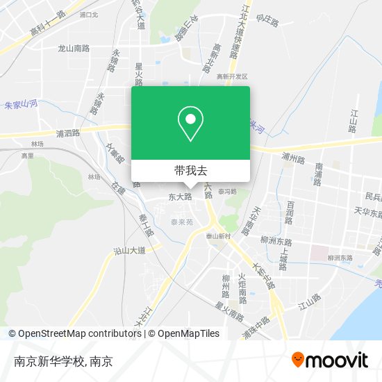 南京新华学校地图